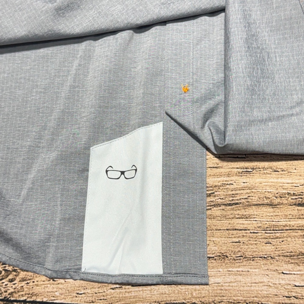 Ariat Work Shirt Mens XL Charcoal Gray Rebar VentTEK DuraStretch SS 10031024 NWT - Picture 7 of 10